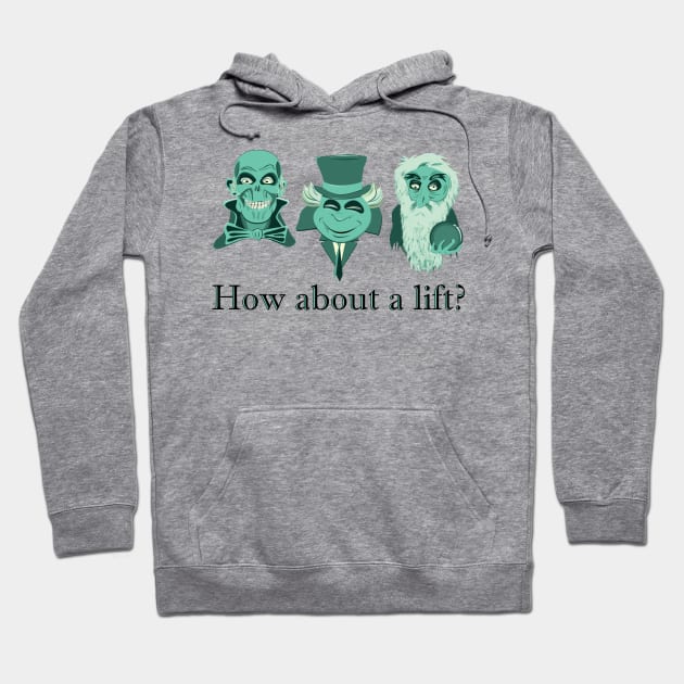 Hitchhiking Ghosts Hoodie by Underdog Designs